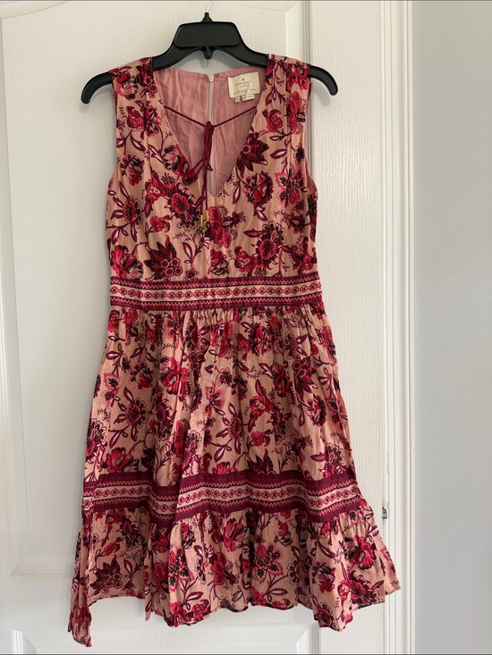 kate spade Dresses & Skirts - kate spade Pink Floral Sleeveless Fit-and-Flare Dress